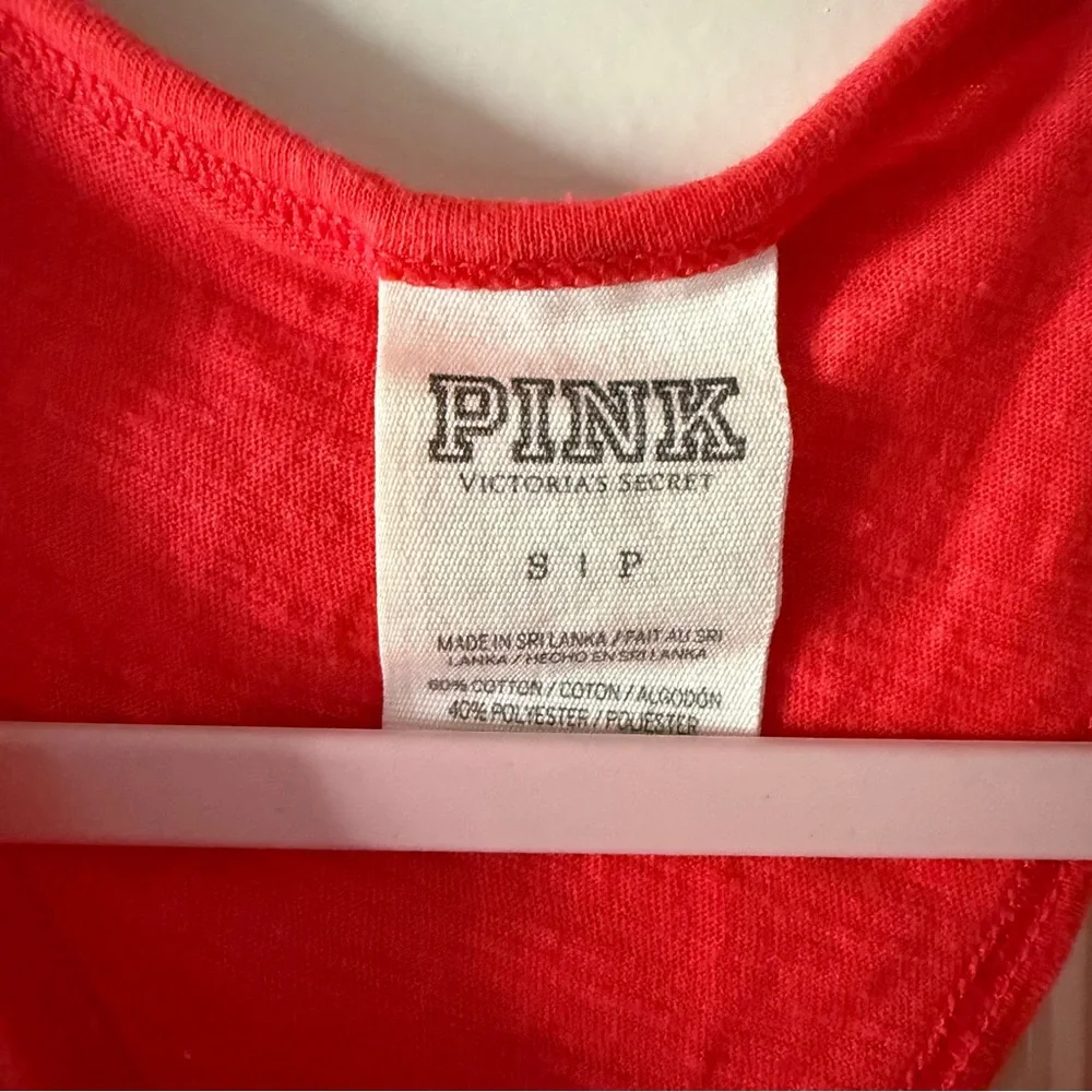Victoria's Secret Vibrant Red Tank Top